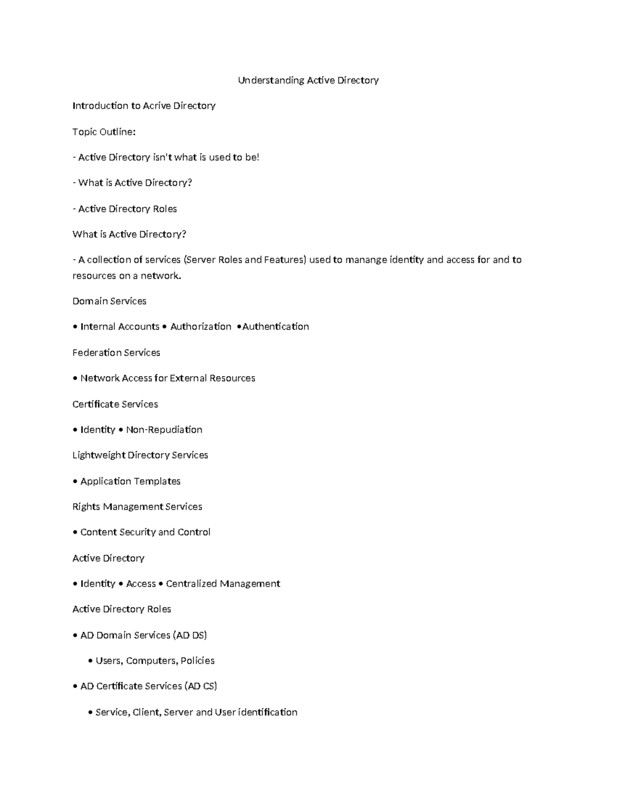 Understanding A-WPS Office - Understanding Active Directory ...