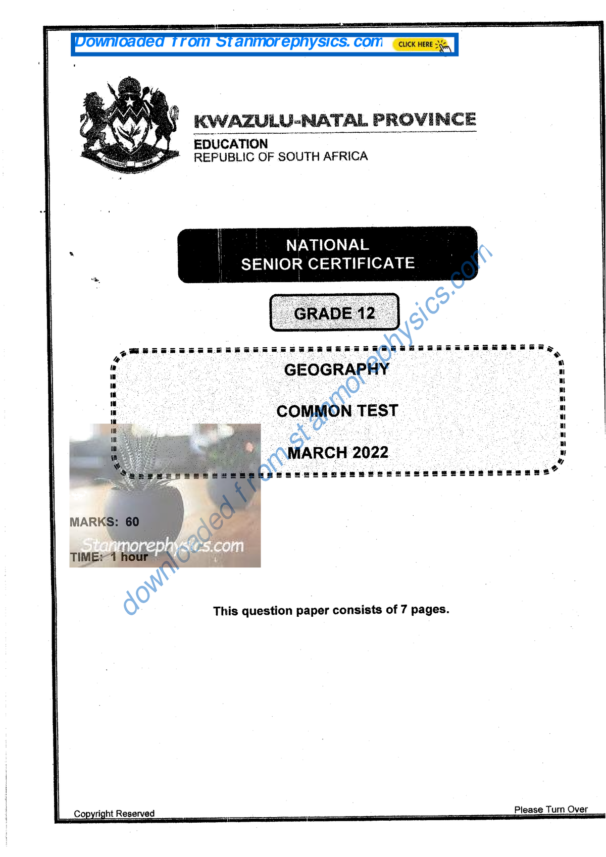 geography grade 12 research task term 1 2022 memorandum