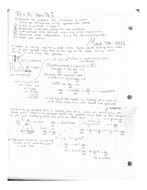 [Solved] The altitude of a triangle is increasing at a rate of 15 ...