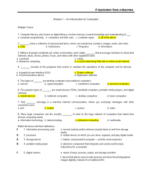Module 3 - IT ASSIGNMENT - Module 3 – Introduction to The World Wide ...