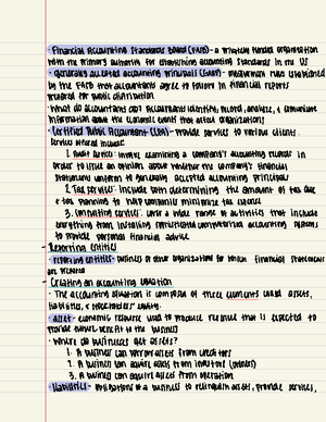 Chapter 2 notes - ACCT 200 - Studocu