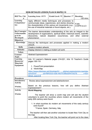 EPP Lesson Plan - A Detailed Lesson Plan In EPP For Grade 6 Prepared By ...