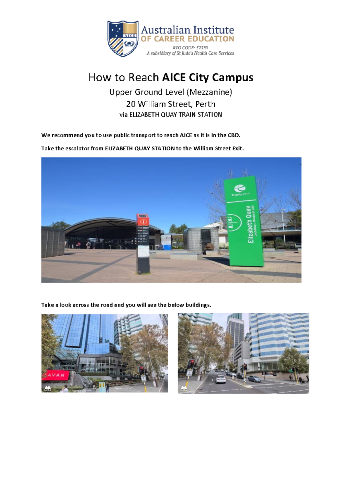 How to Reach AICE 20 William Street - Social Science - How to Reach ...