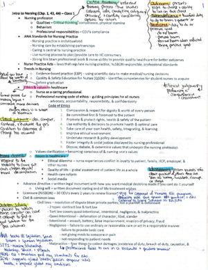 Medical-Surgical Nursing: Hematological Disorders - Anemia Chronic ...