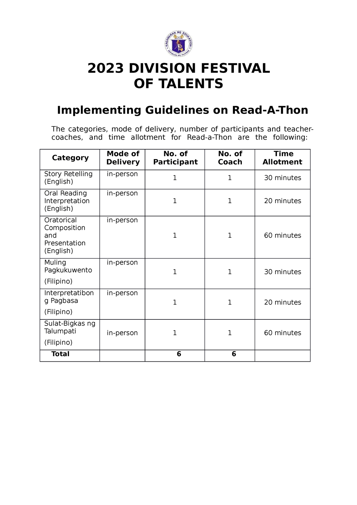 festival of talents essay