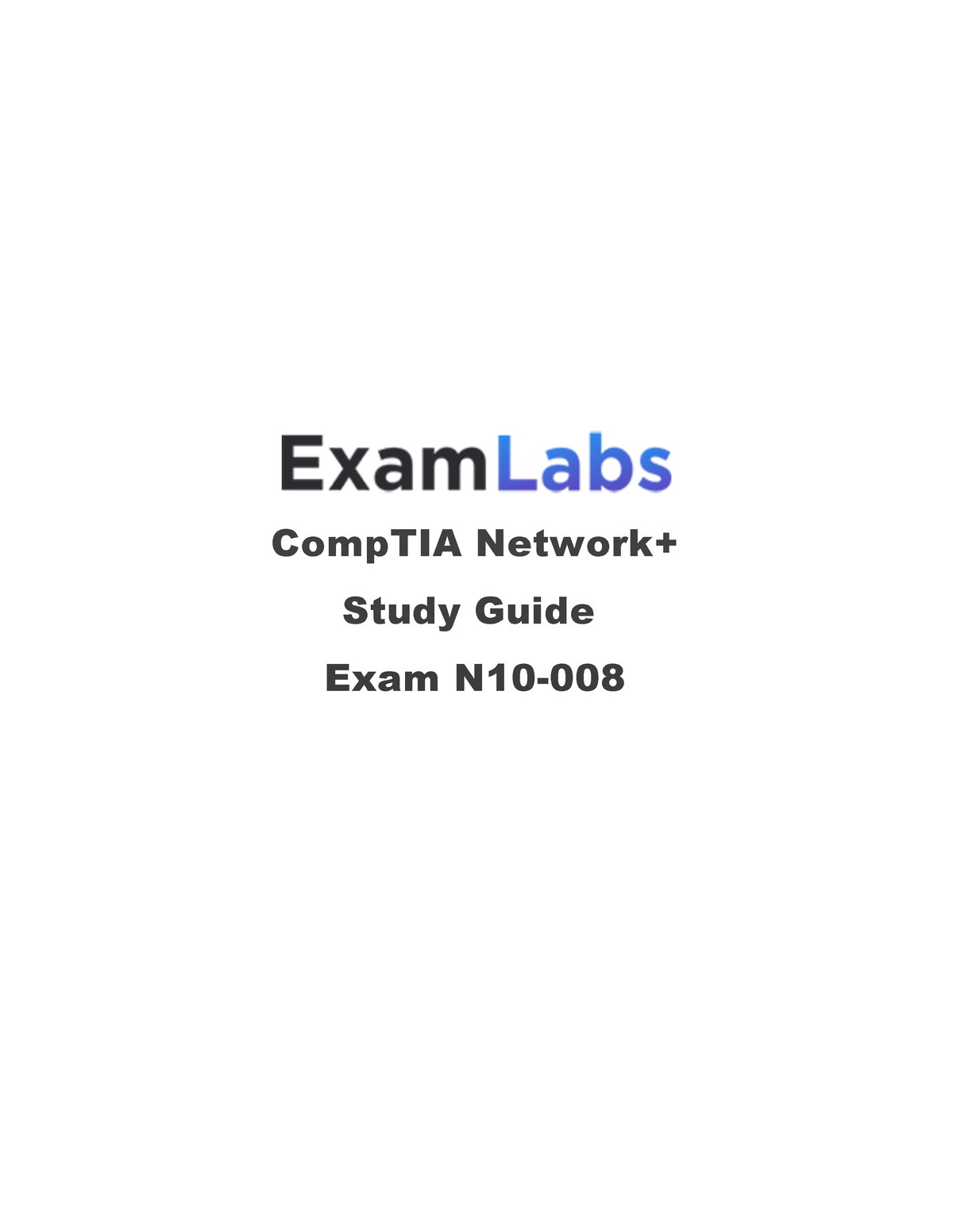 N10-008 - N10-008 - CompTIA Network+ Study Guide Exam N10- Table Of ...