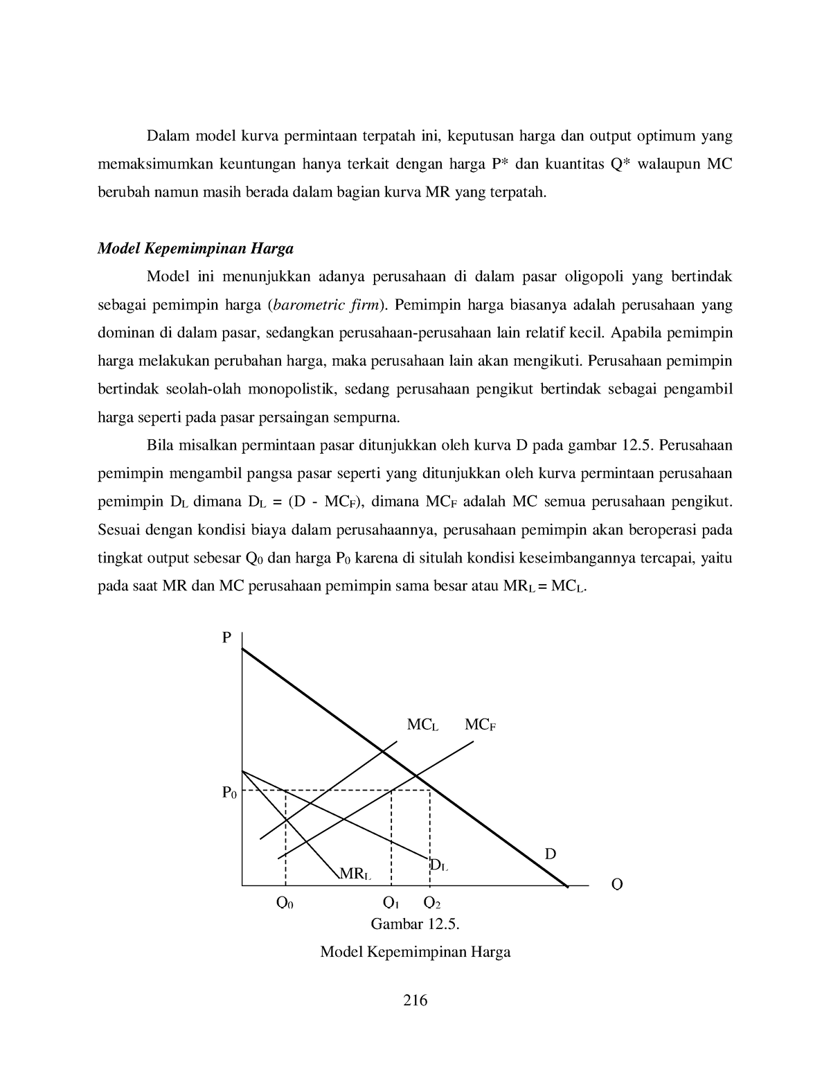 Buku-Ekonomi Manajerial-39 - Dalam Model Kurva Permintaan Terpatah Ini ...