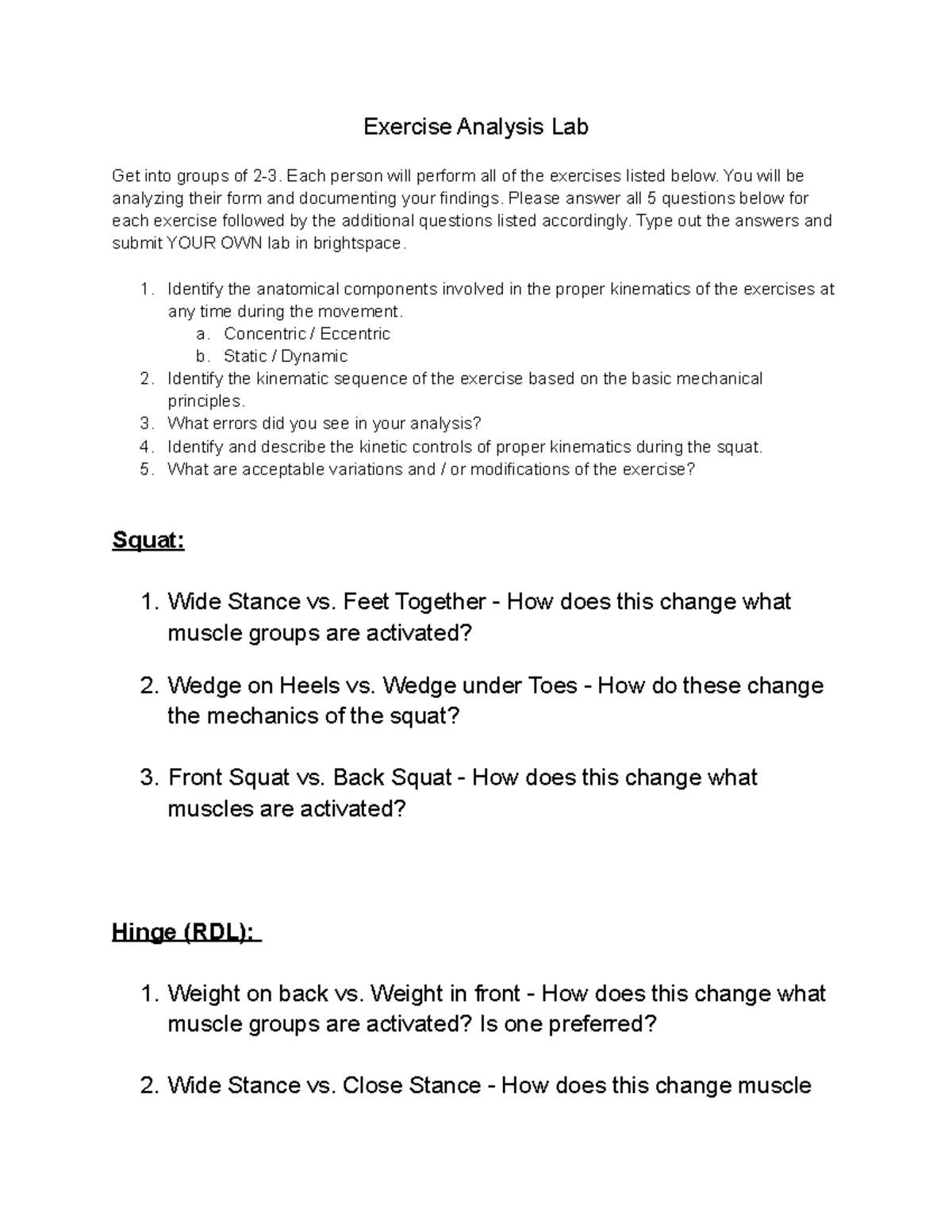 Class Activity 1 Knnklk Exercise Analysis Lab Get Into Groups Of 2