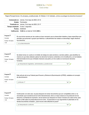 Cuestionario Final Del Módulo 4 - Comenzado En Sábado, 6 De Mayo De ...