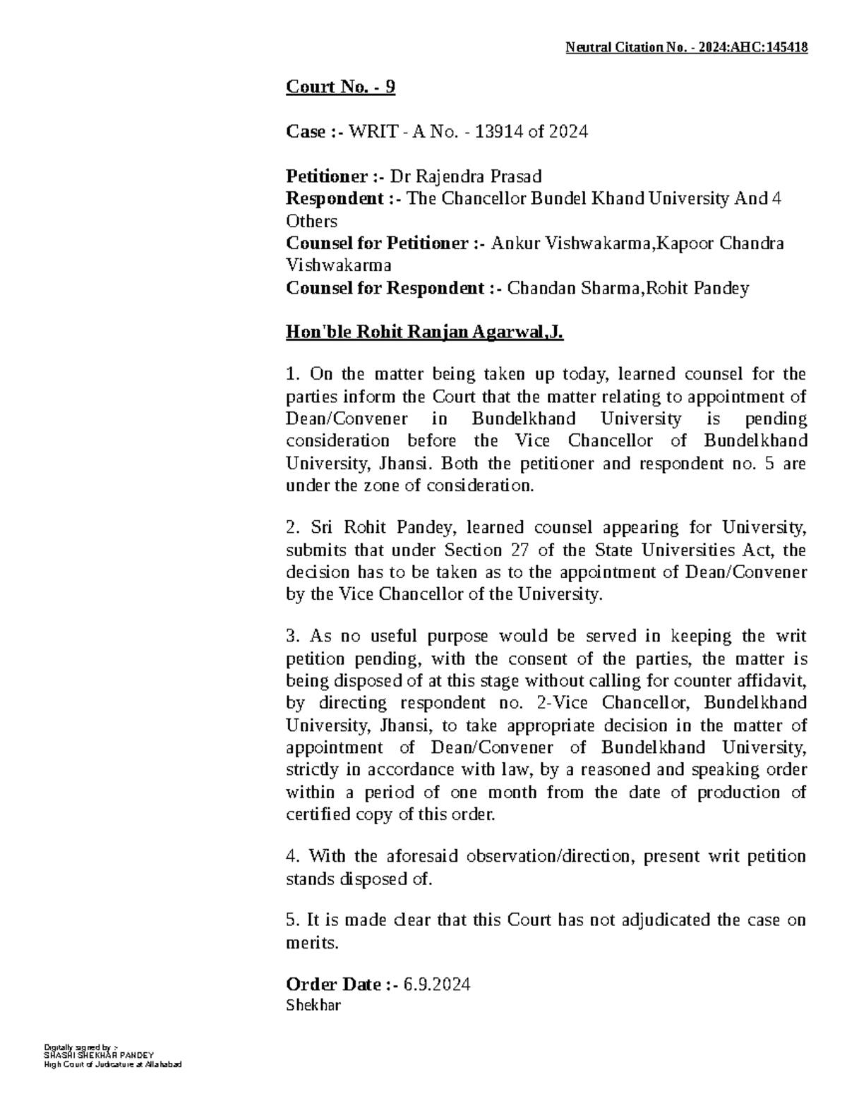 WRIA 13914 2024 - kjjwhgxy wxajkpxlp,x kxmkkxkawm - Neutral Citation No ...