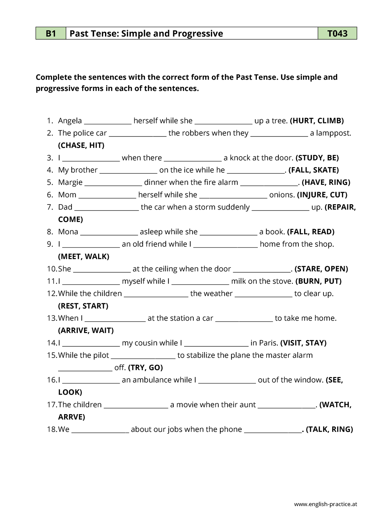 t-043-past-tense-to-learn-english-precisely-english-practice-b1