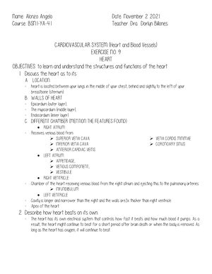 Lymphatic Lab - Lab Exercise - EXERCISE NO. 15 LYMPHATIC SYSTEM AND ...