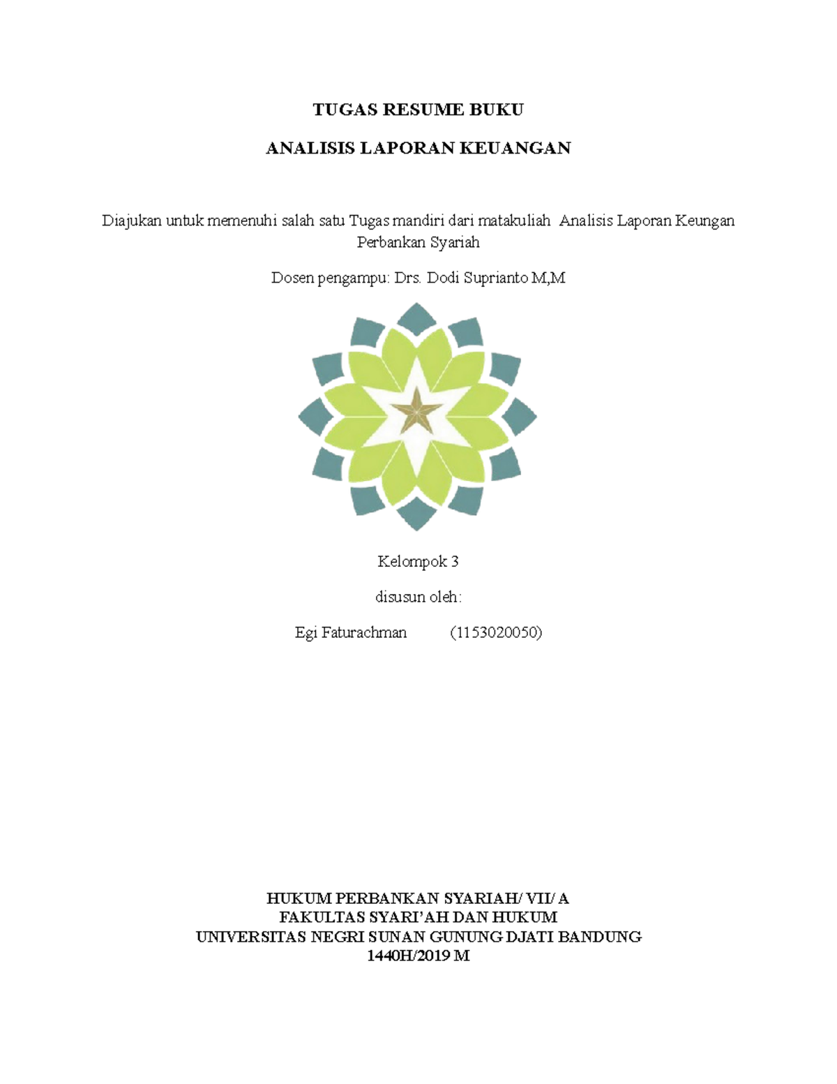 Tugas Resume BUKU Analisis Laporan Keuan - TUGAS RESUME BUKU ANALISIS ...