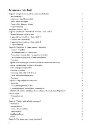 Final summary Notes - JURISPRUDENCE FINAL EXAM NOTES A policy document ...