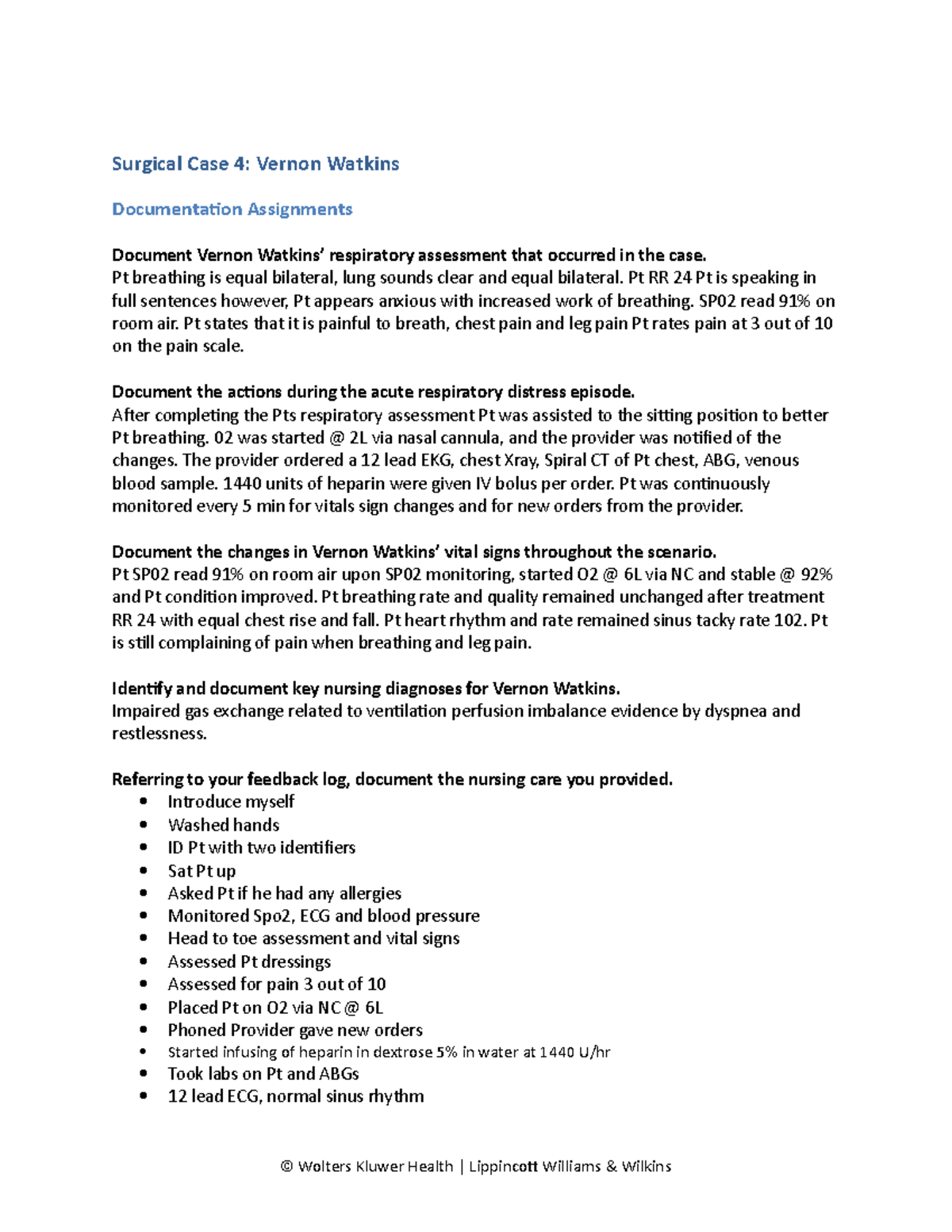 Vernon Watkins DA Vsims Surgical Case 4 Vernon Watkins