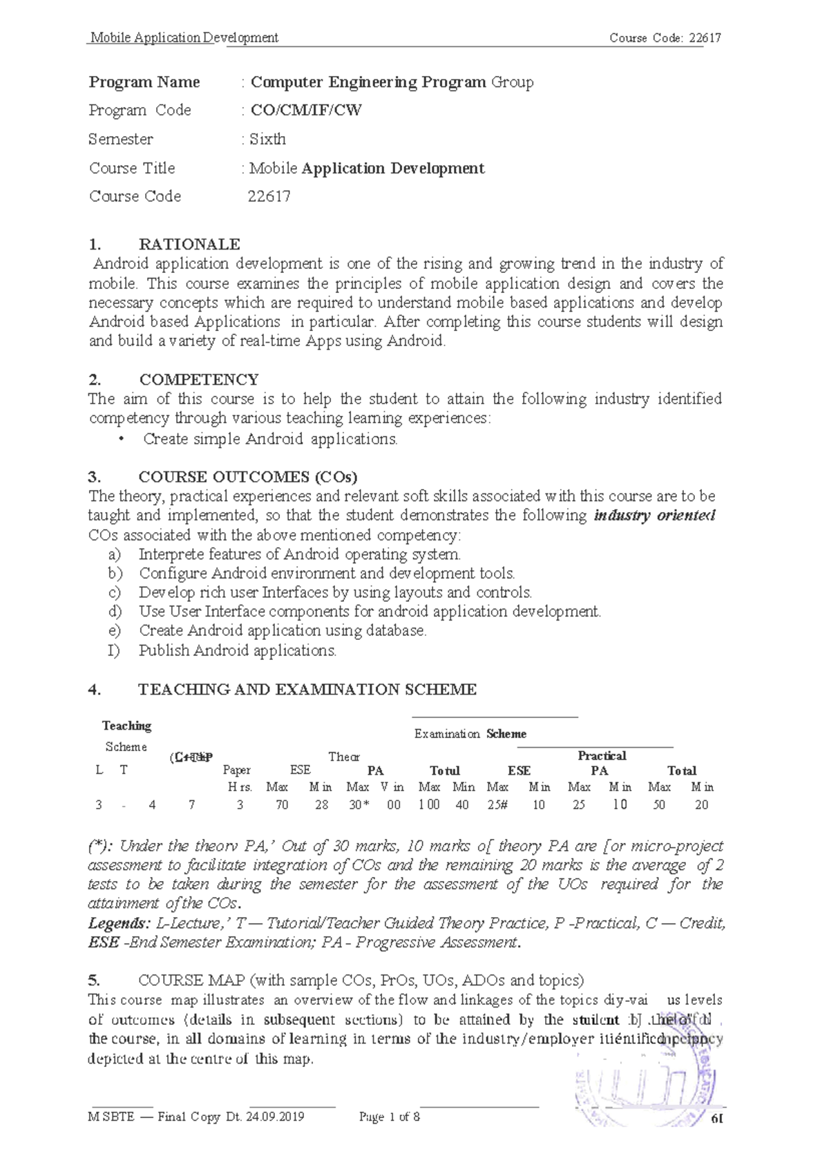 22617 - Mobile Application Development-syllabus - Program Name ...