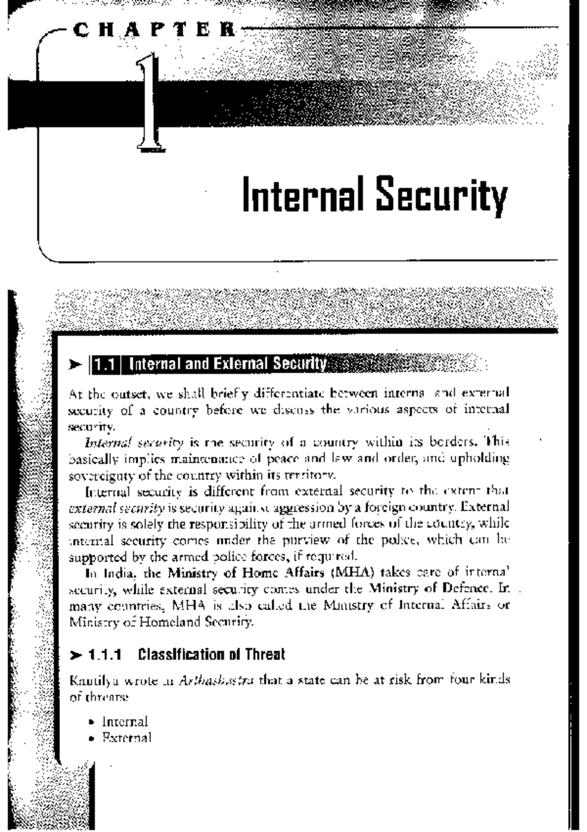 Internal Security of India Ashok Kumar Singh Political science Studocu