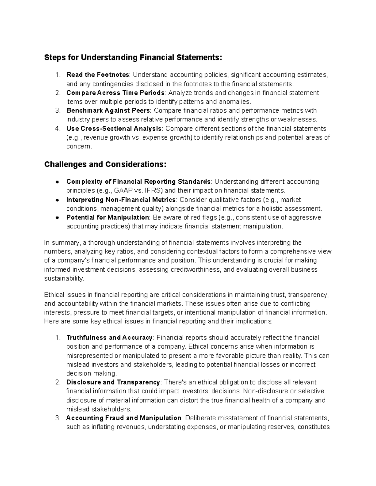 Steps-for-Understanding-Financial-Statements - Steps for Understanding ...