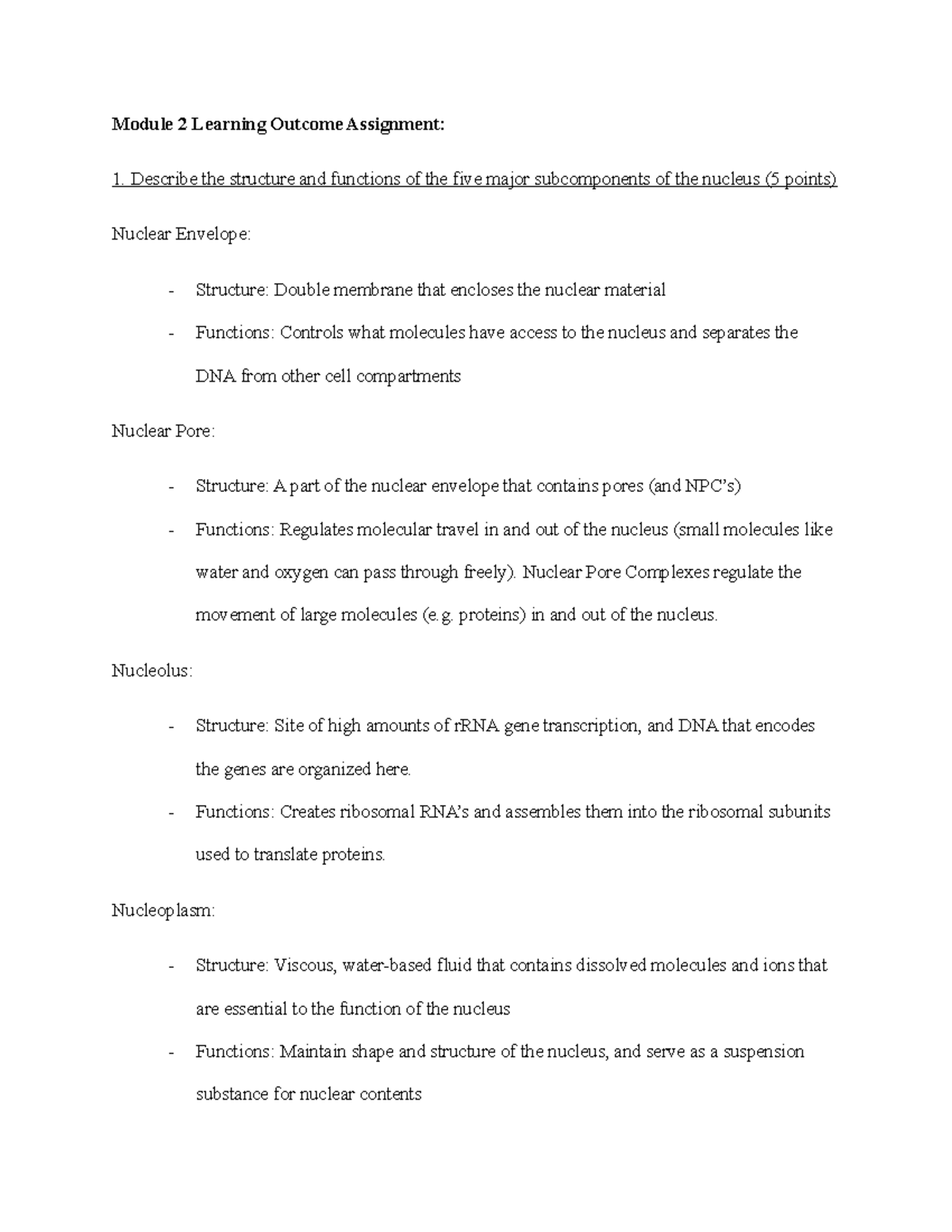 Module 2 Learning Outcome Assignment - Module 2 Learning Outcome ...