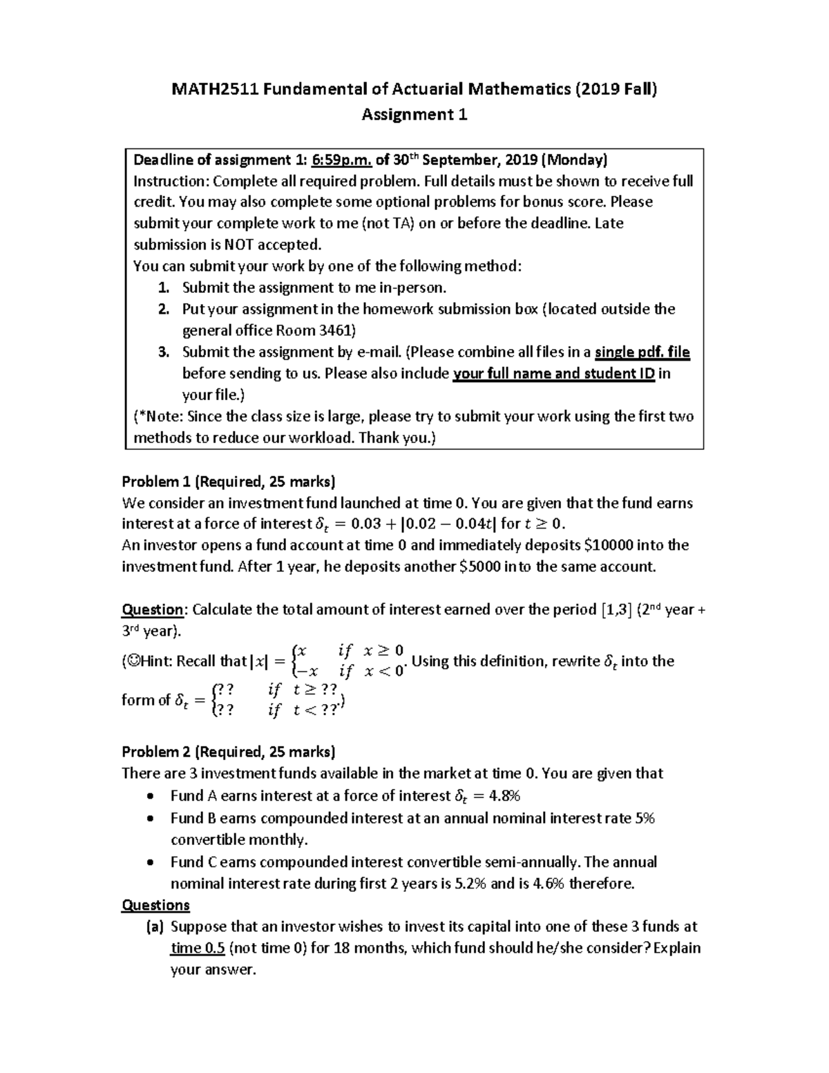 Math2511 2019 Fall Hw1 Warning Tt Undefined Function 32 Warning Tt Undefined Function 32 6877