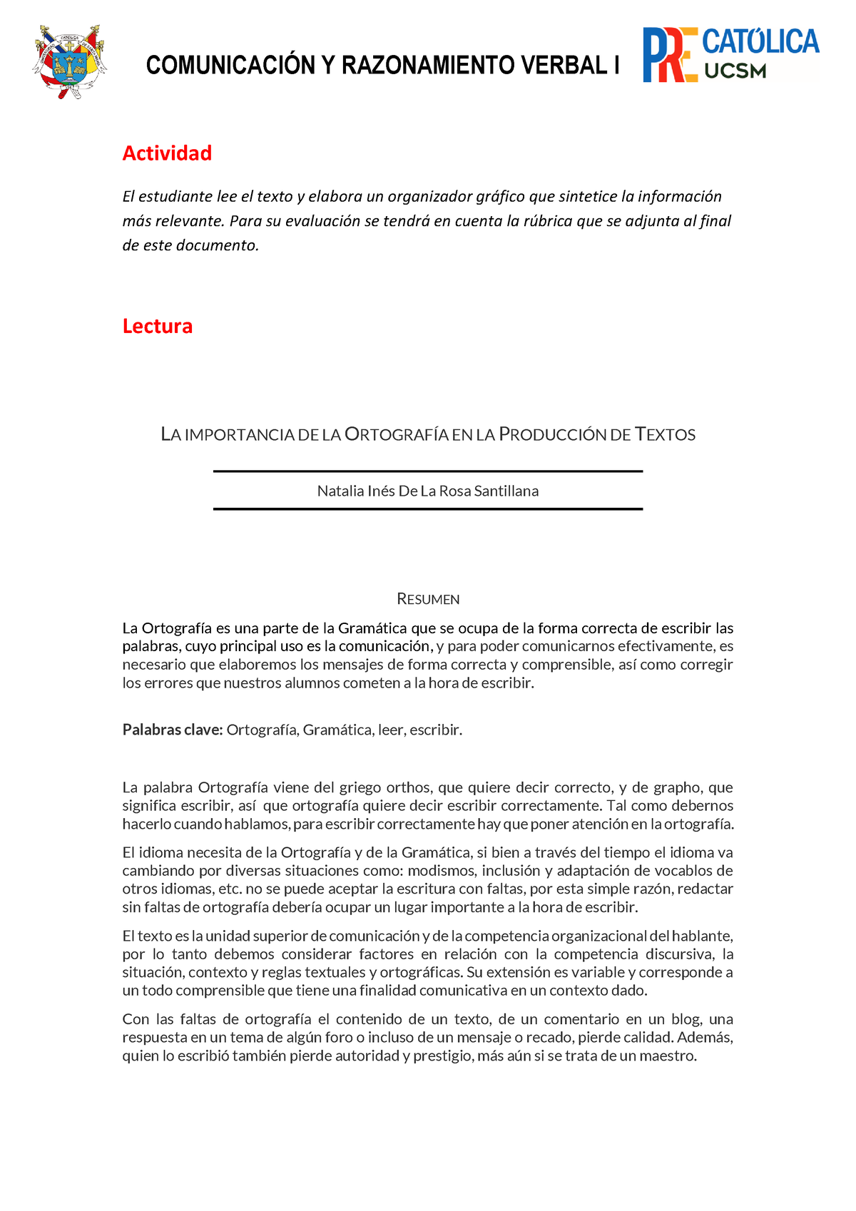 Mapa Conceptual Actividad El Estudiante Lee El Texto Y Elabora Un