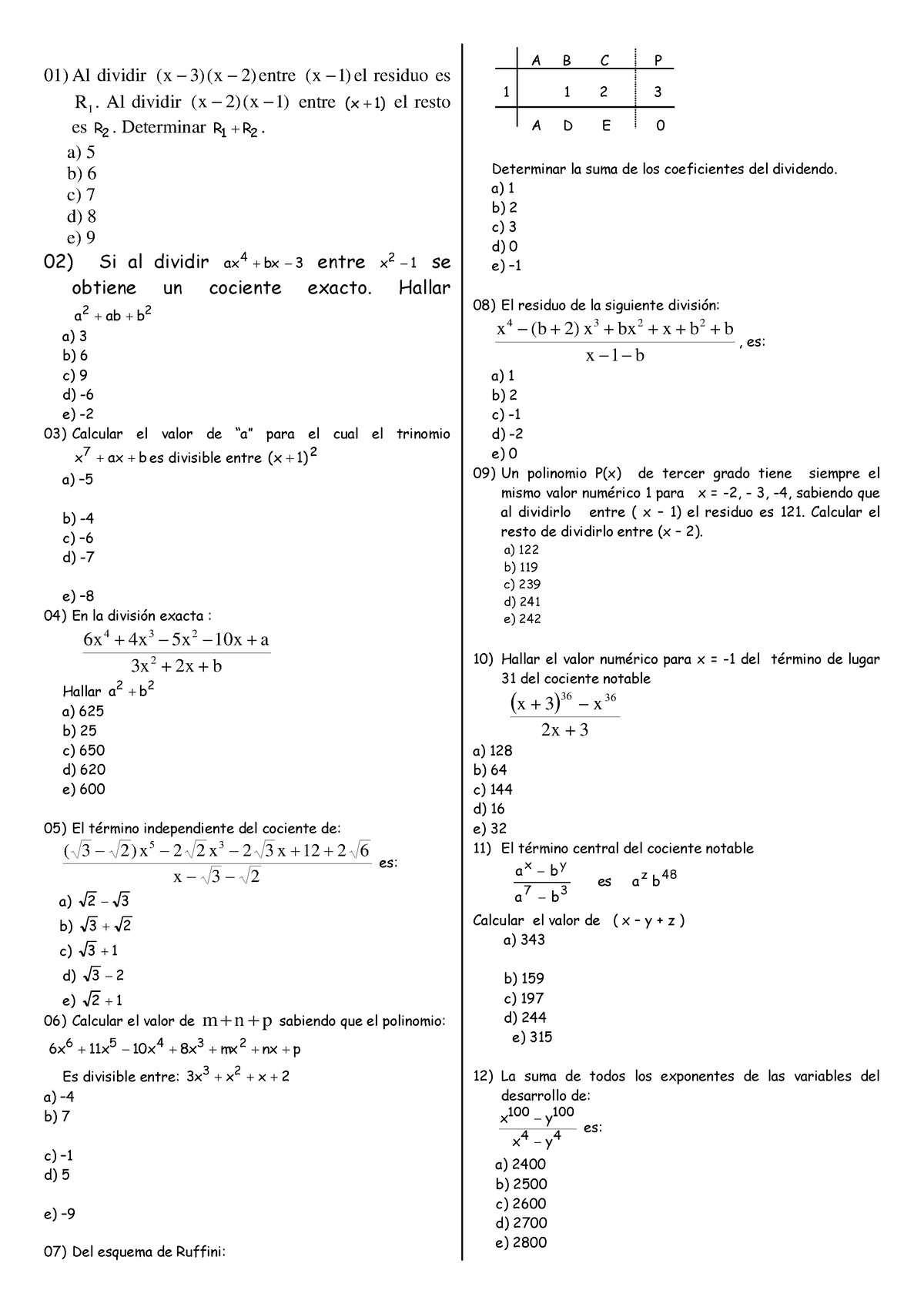 preguntas-algebra-ejercicios-al-dividir-x-3-x-2-entre-x