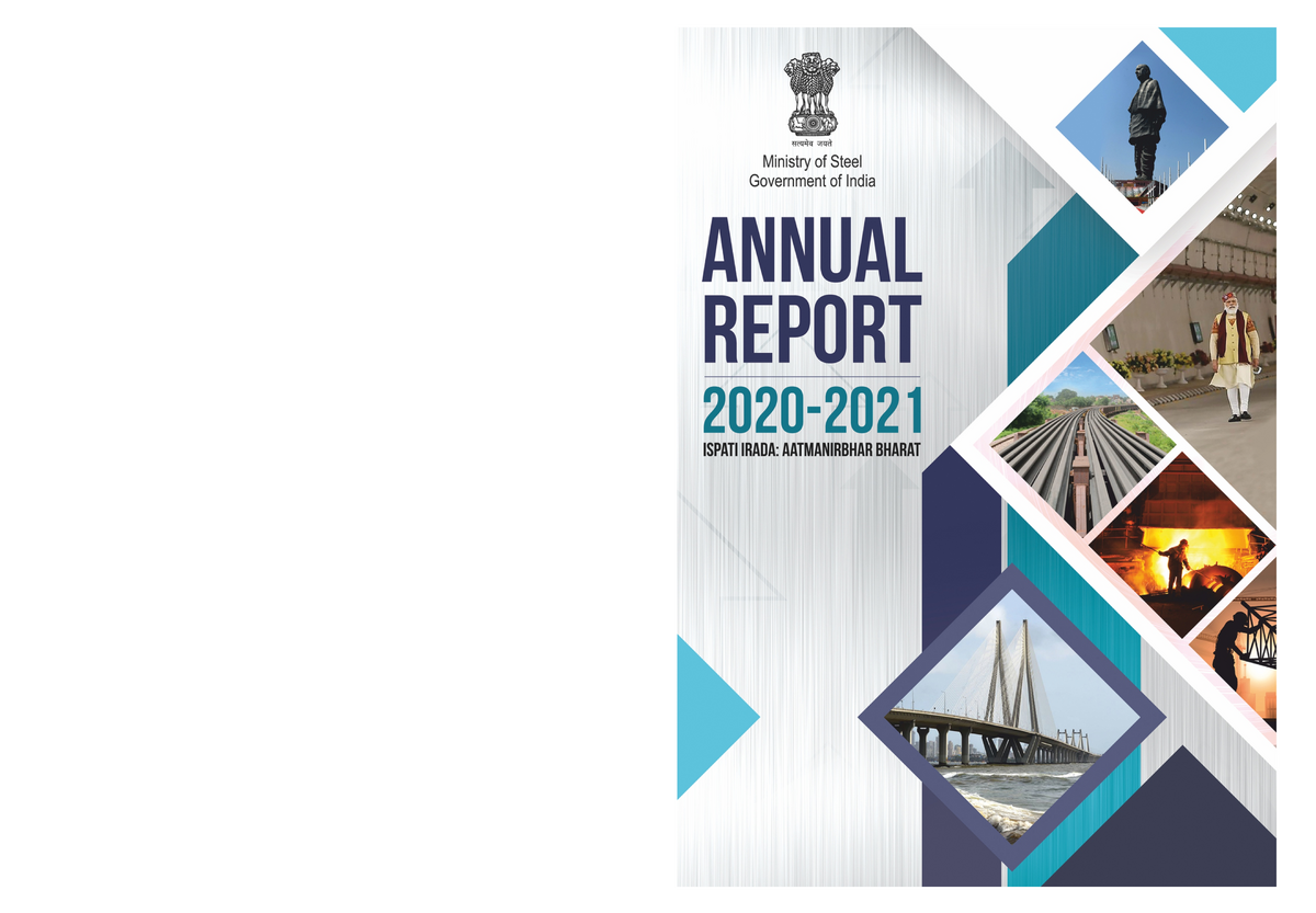 Annual Report-Ministry Of Steel 2020-21 - S. No. Chapter Page ANNUAL ...