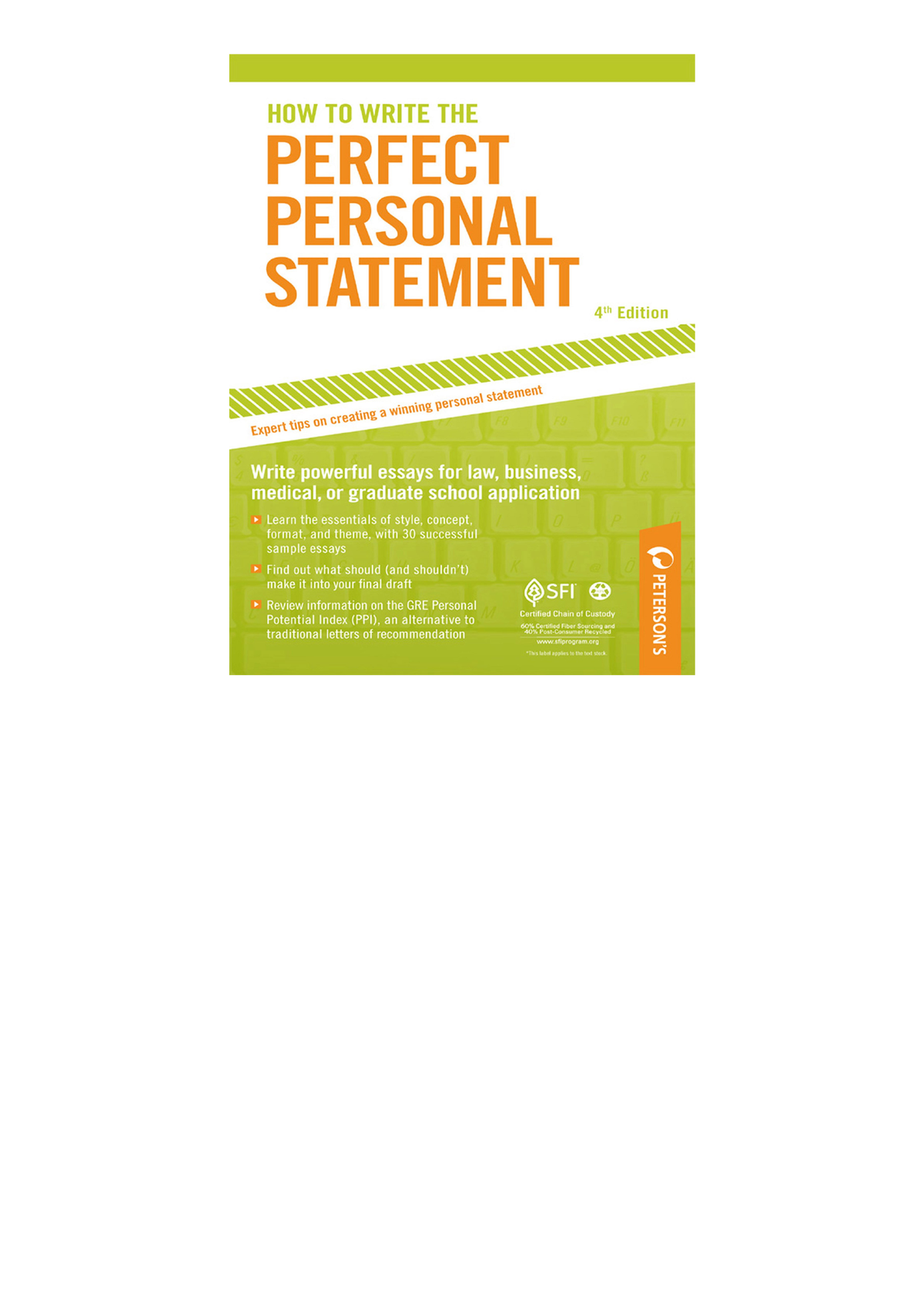 how to write the perfect personal statement pdf