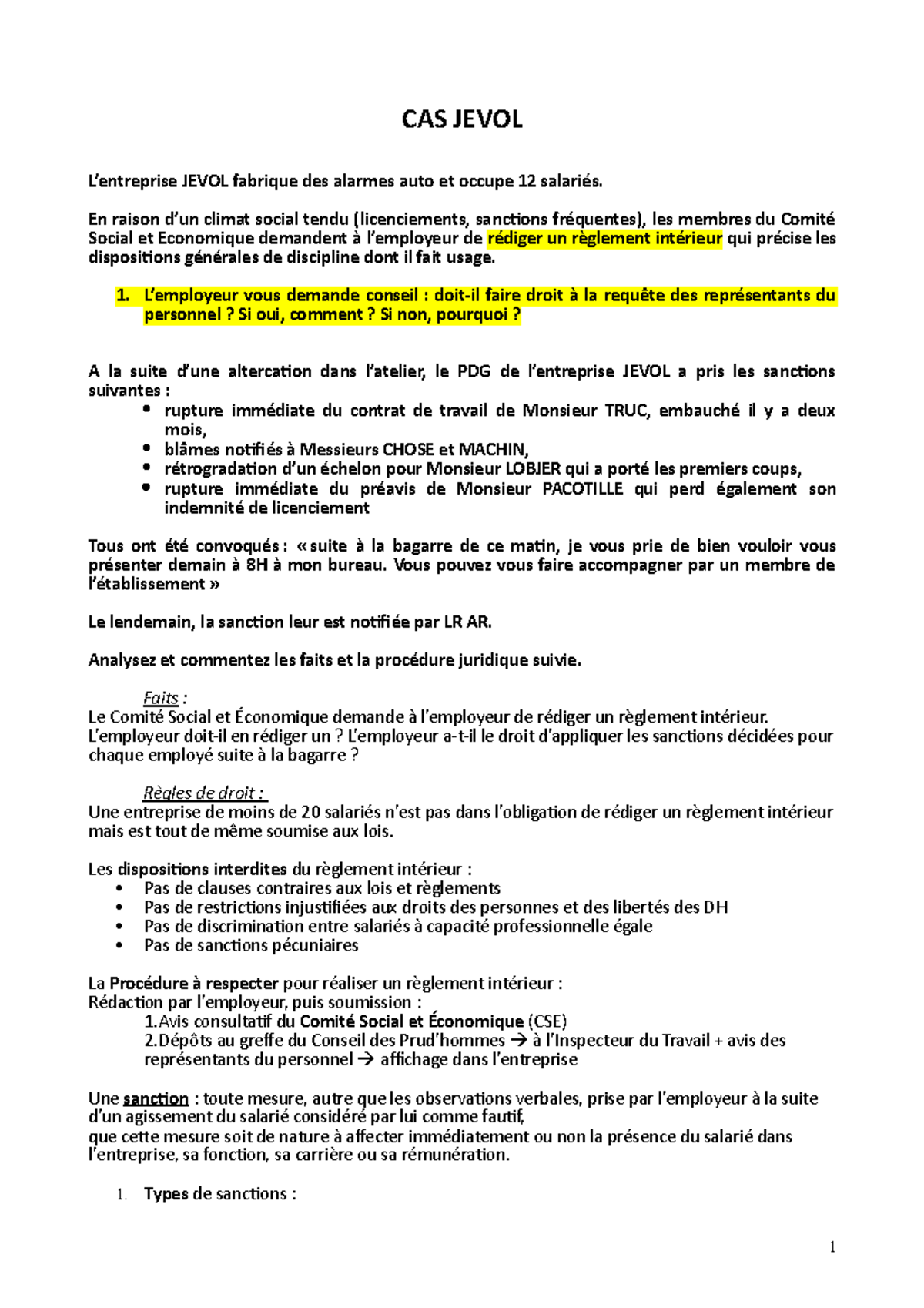 Cas-Jevol - CAS JEVOL L’entreprise JEVOL fabrique des alarmes auto et ...