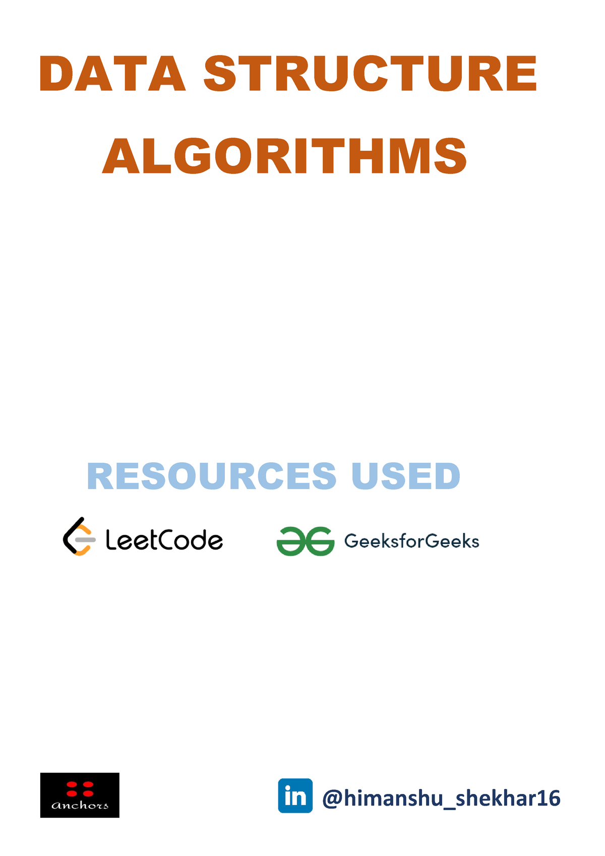 Data Structure Dsa Data Structure Algorithms Resources Used 1714