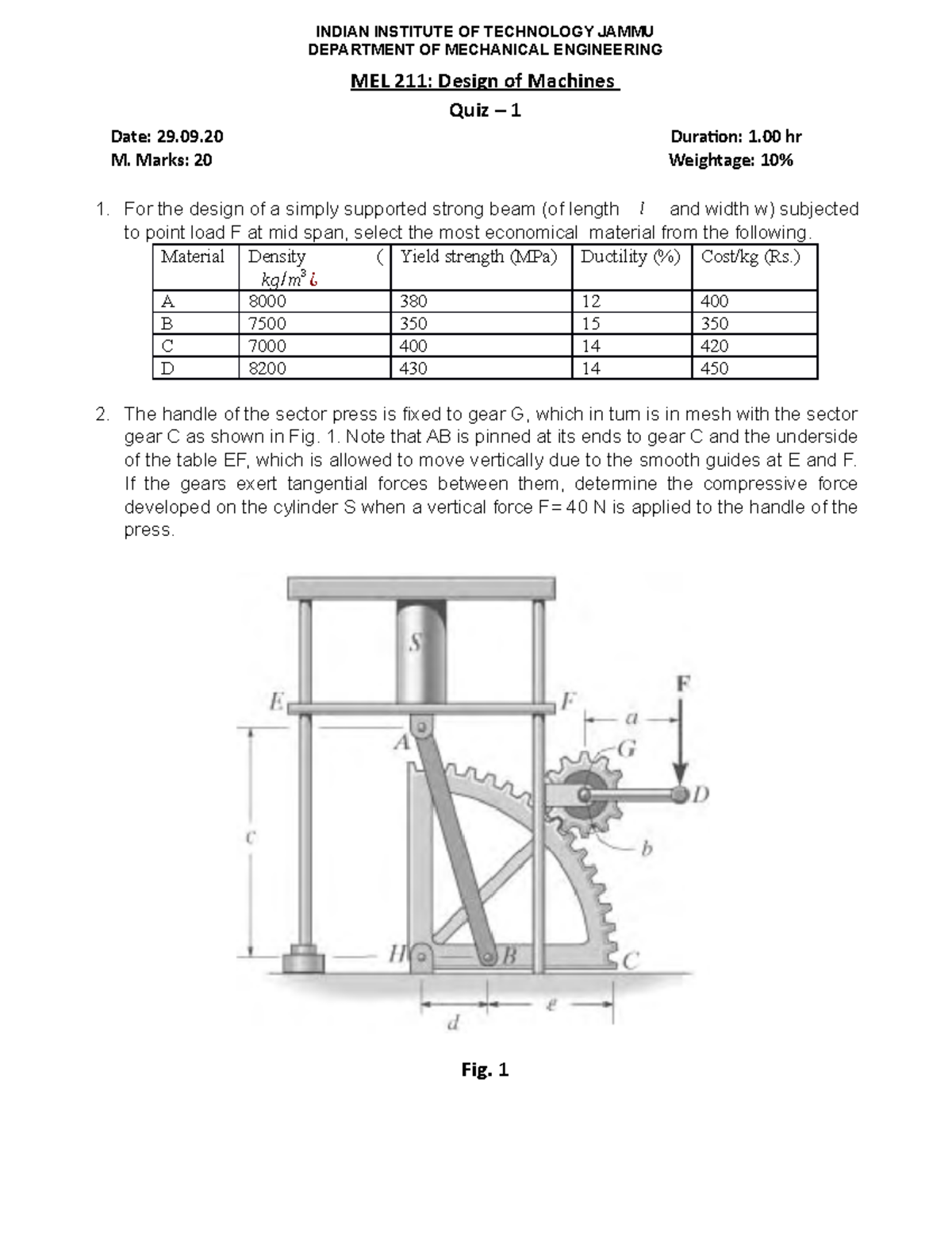machine design questions from different books - Mechanical Engineering ...