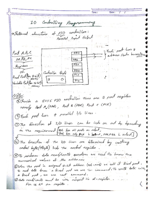 L-18 micro - s j hamim - Microprocessor and Interfacing - Studocu