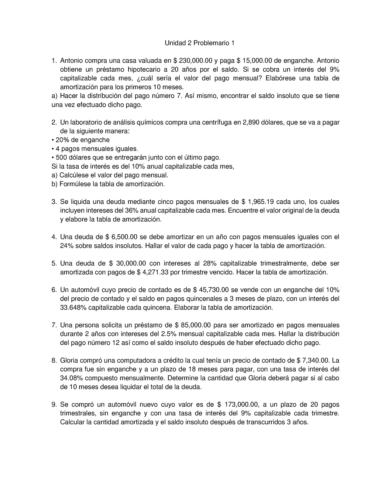 Unidad 2 Problemario 1 - Asdasda - Unidad 2 Problemario 1 Antonio ...