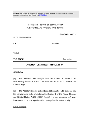 Bail Heads of argument - IN THEMAGISTRATE COURT FOR THE DISTRICT OF ...