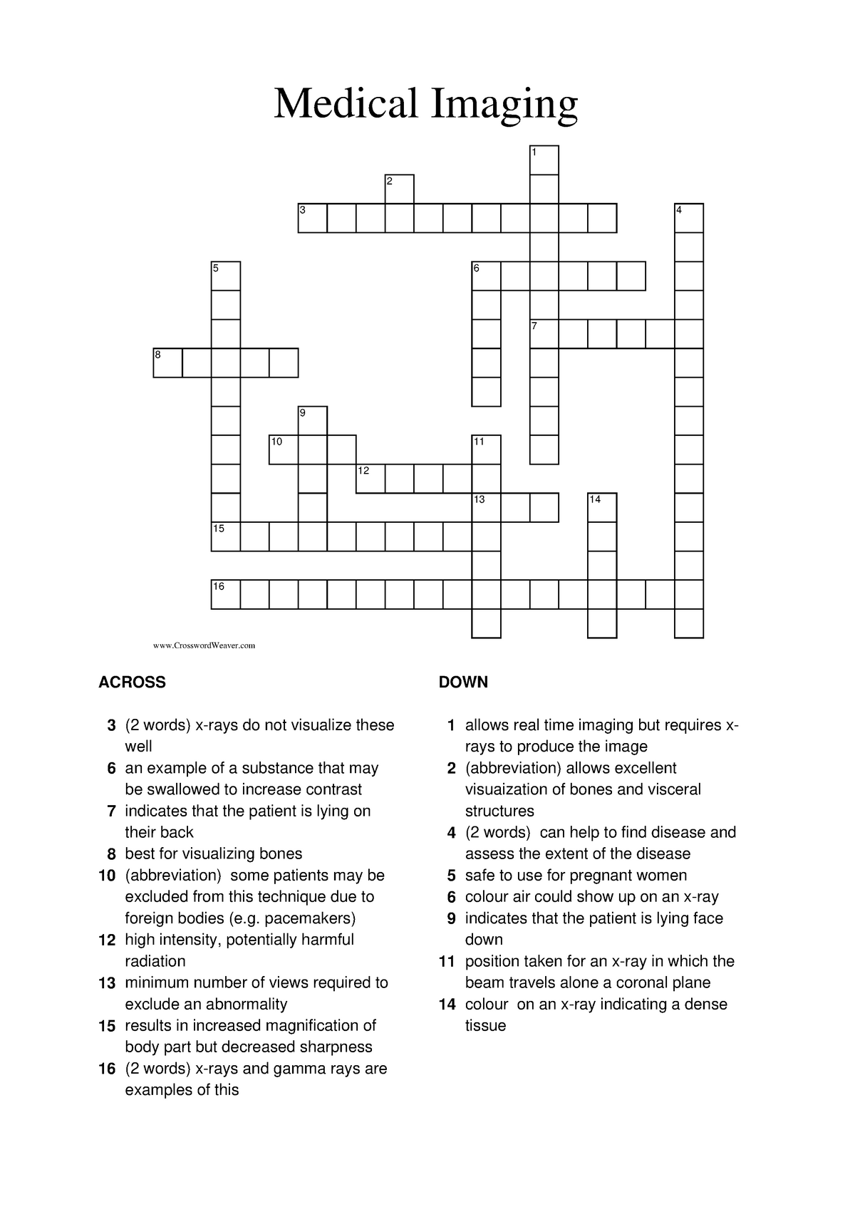 medical researchers breakthrough crossword