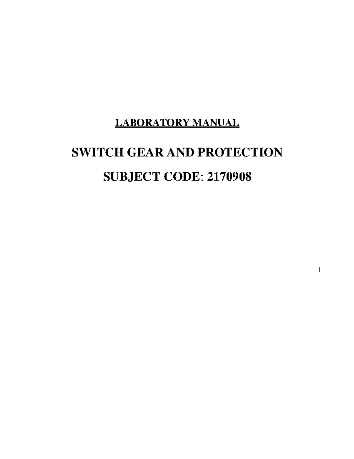 2170908sgp switch gearandprotectionmanual Switch Gear And