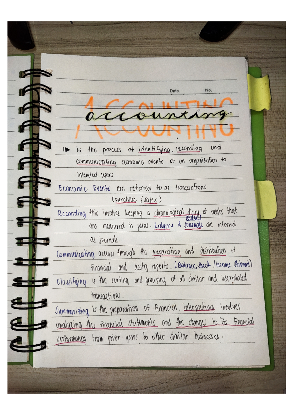 Notes-Module 1 Statement of Financial Position - Bachelor of Science in ...