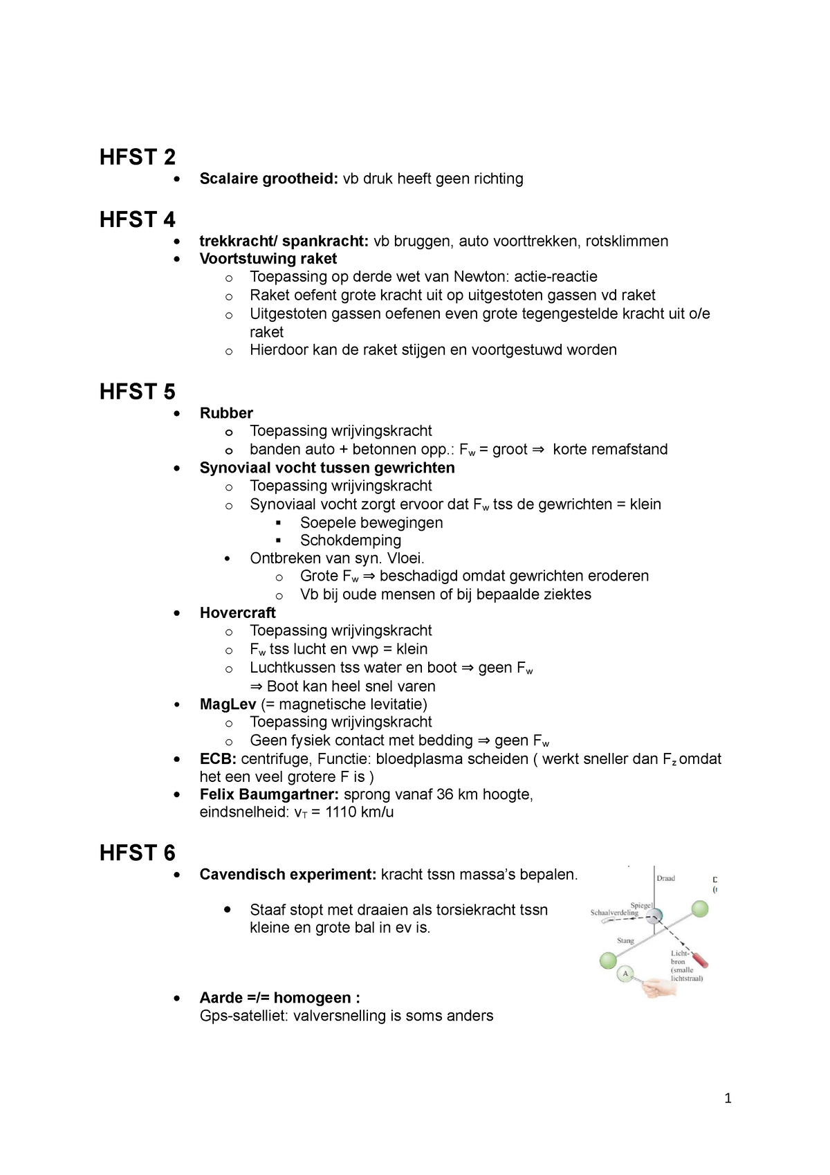 Alle Toepassingen Van De Biofysica - HFST 2 Scalaire Grootheid: Vb Druk ...