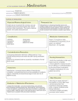 1med card 10-09-2020 - drug card template - ACTIVE LEARNING TEMPLATES ...