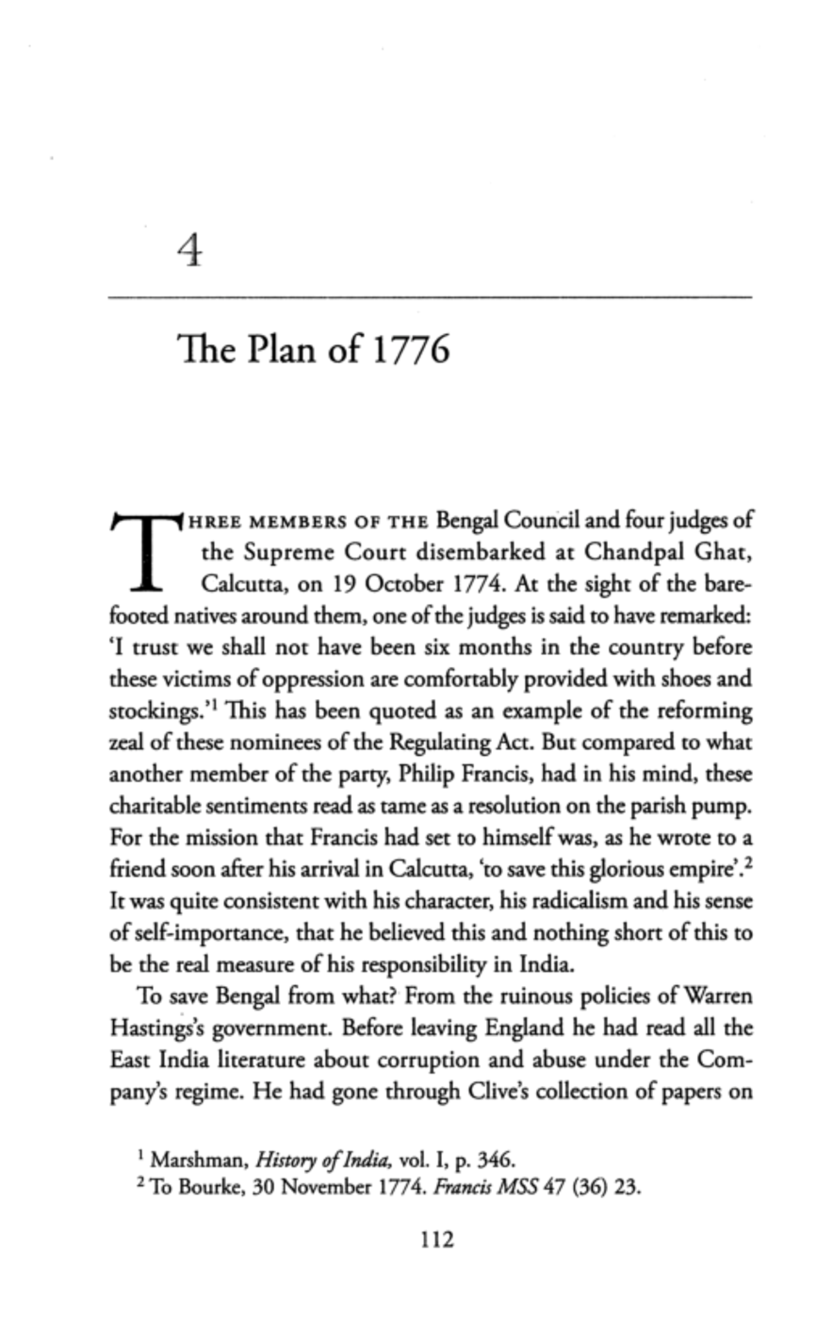 A rule of property for Bengal - The Plan o f 1776 T h r e e m e m b e r ...
