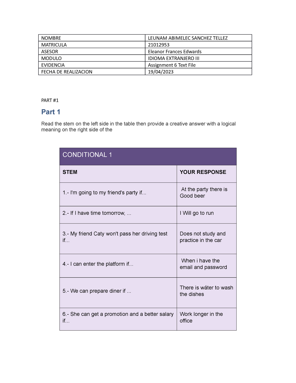 assignment 6 text idioma extranjero iii v2