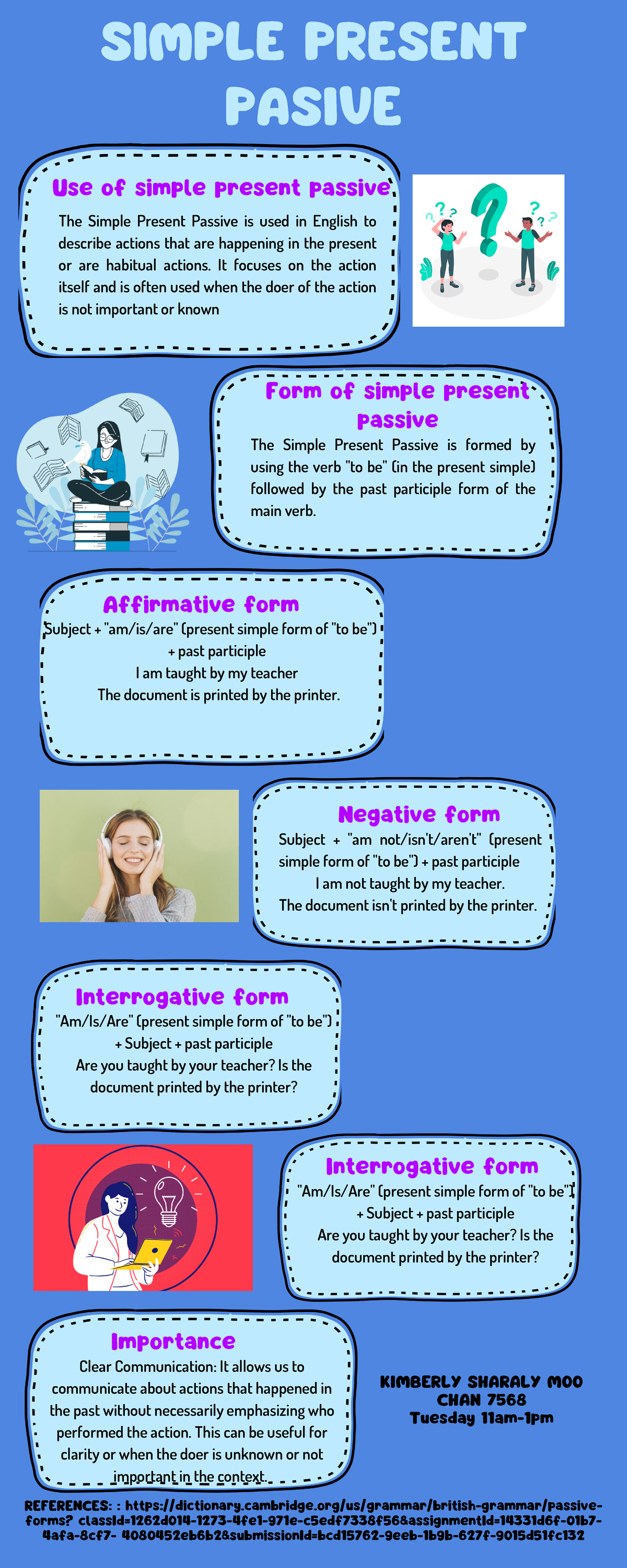 Siempre present passive-1 - SIMPLE PRESENT PASIVE Use of simple present ...