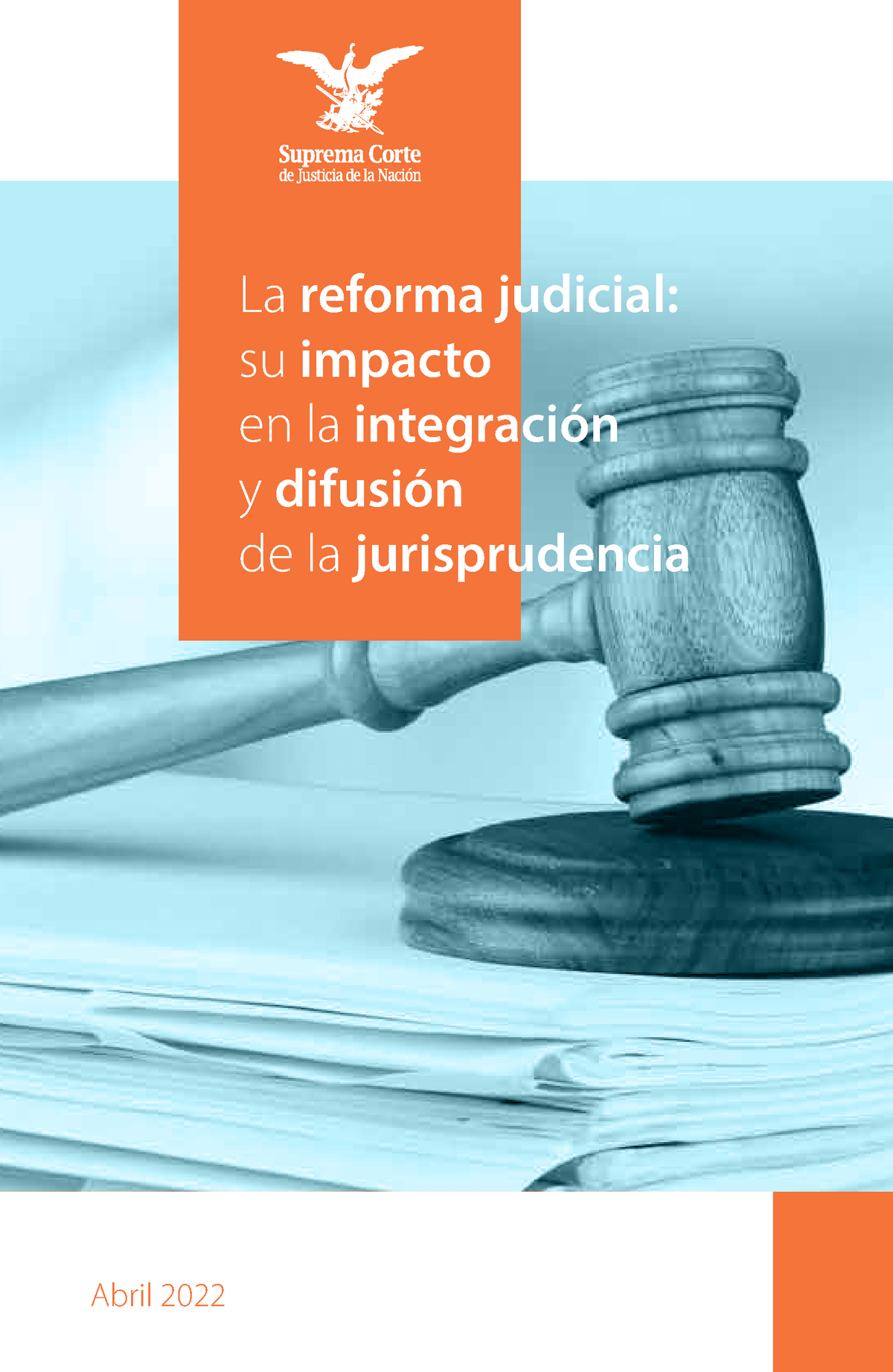 La reforma judicial y su impacto en la integración y difusión de la