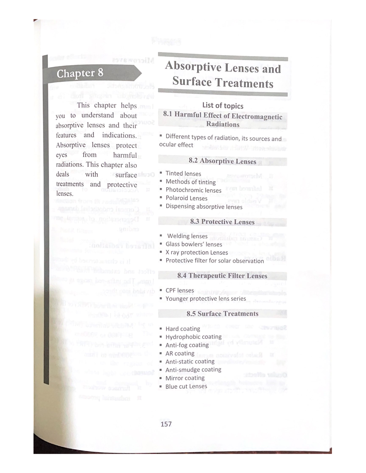 Chapter 8 - Exam Materials - Bsc Optometry - Studocu