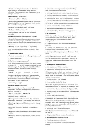 Uts sample exam - He view of human person reflects the entire spirit of ...