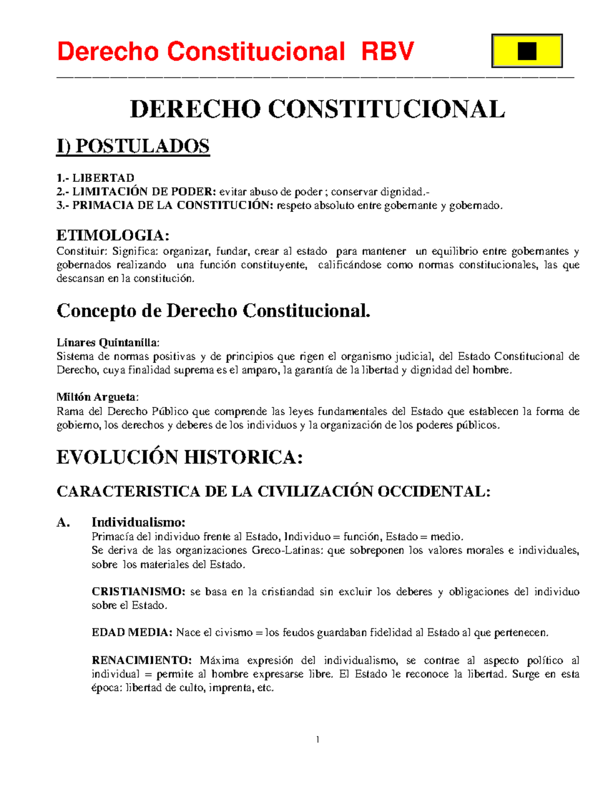 4 Derecho Constitucional (RBV) - Derecho Constitucional RBV ...