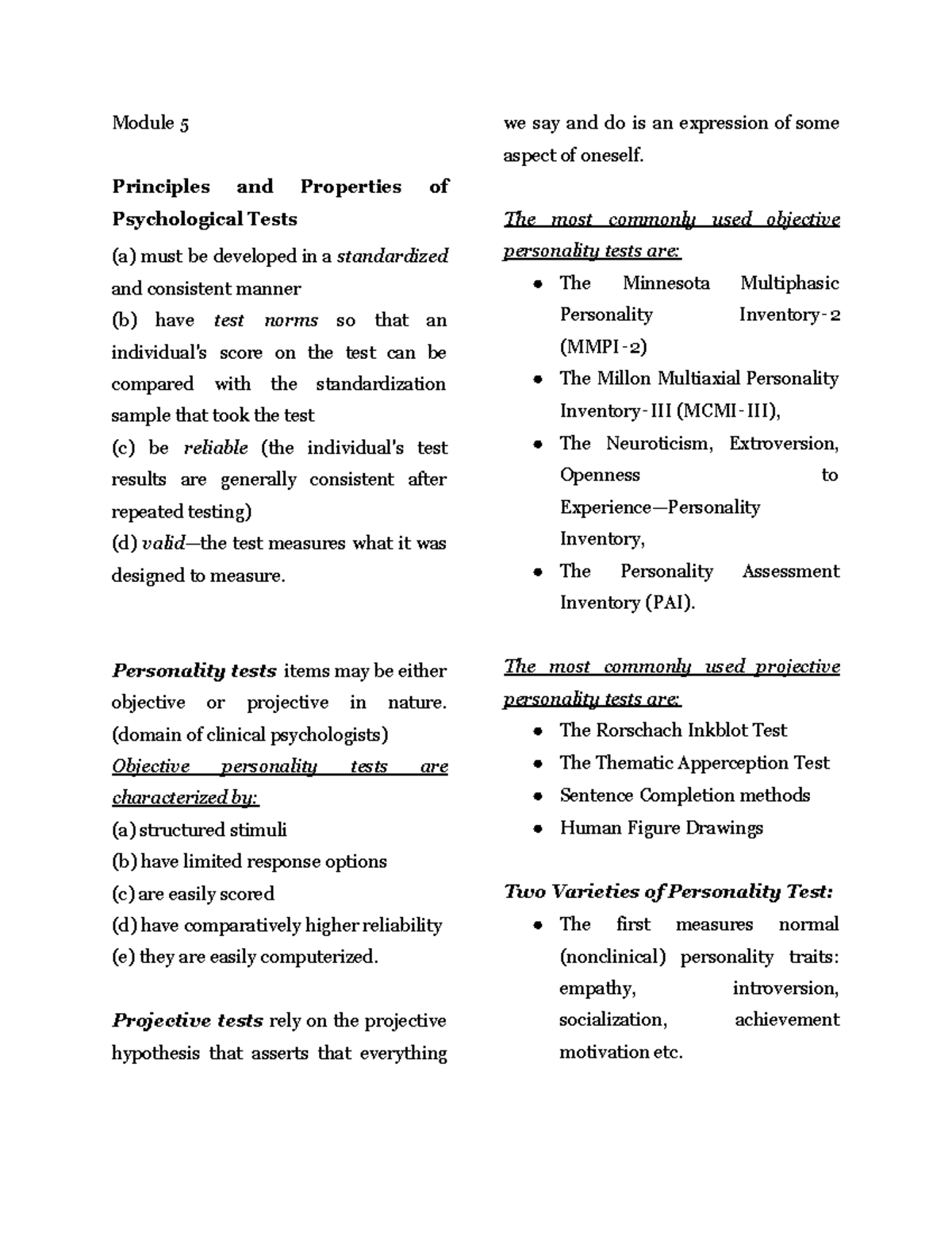 clinical-psych-md5-module-5-principles-and-properties-of