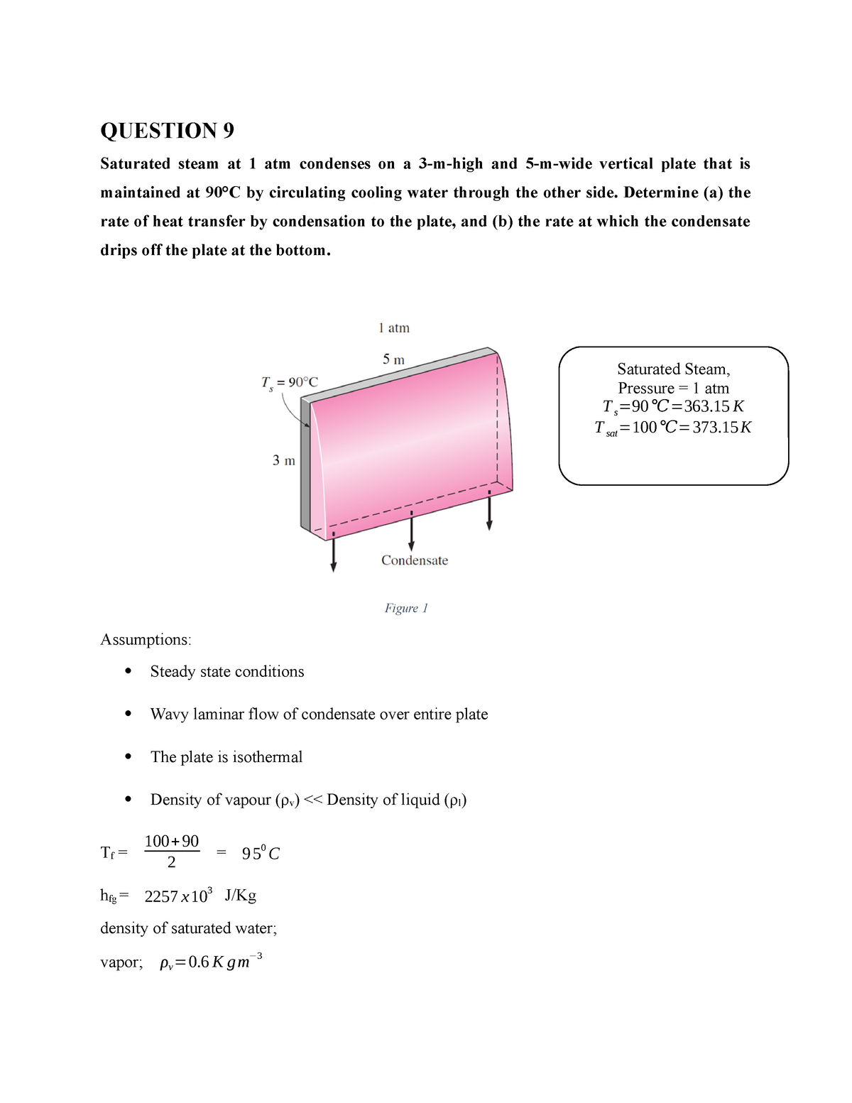 thermofluids-assignment-question-9-saturated-steam-at-1-atm-condenses