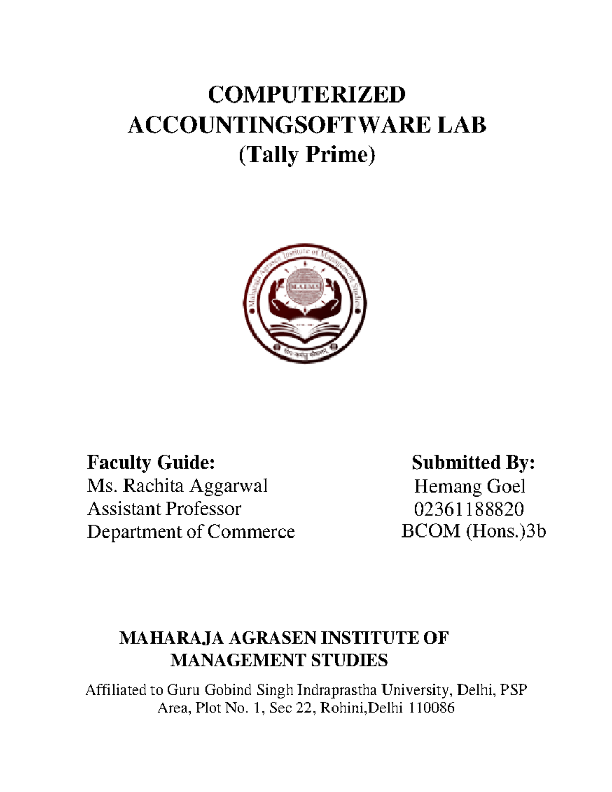 Tally-file compress - wdcdcdcc - COMPUTERIZED ACCOUNTINGSOFTWARE LAB ...