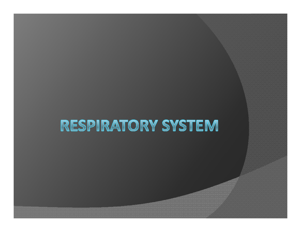 Unit 2 - respiratory physiology 2 - Compliance Lung compliance (C L ...